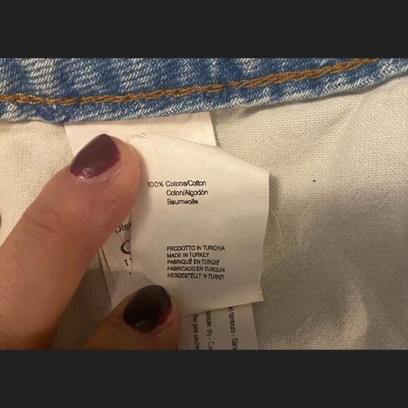 Distressed Denim Shorts - Picture 4 of 4